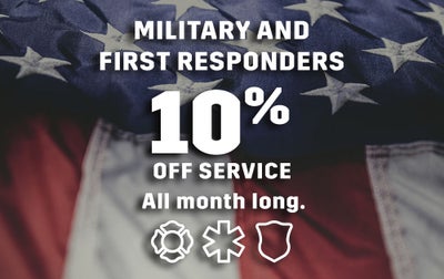 Military and First Responders Discount